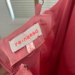 re:named Pink Midi  Baby Satin Dress Photo 2