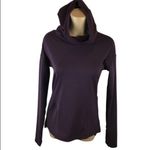 Yogalicious  Purple Hoodie long Sleeve Sport top NEW S Photo 3