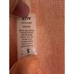 Alix NYC Coral Pink Orange V Neck Plunge Bodysuit Size Small Photo 2