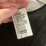 Catherine Malandrino NWT Black Mesh Body Con Dress size 2 Photo 4