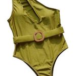 Boutique One Piece Swimsuit Green Photo 2