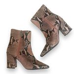 Aquatalia  Palomina snake print leather booties NEW Photo 0