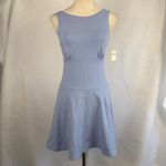 Aerie New Bundle Low Back Mini Dress Small Light Blue Black Athletic Athleisure Photo 3