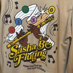 Lizzo You’re Special Sasha Be Fluting Concert Merchandise Sweatshirt Size XL Tan Photo 5