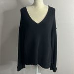 Free People • la brea vneck oversized ribbed sweater Photo 21