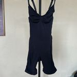 SKIMS  Seamless Sculpt Mid-Thigh Bodysuit Onyx Size M Photo 5