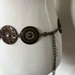Boho chain circle belt Brown Photo 5