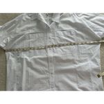 Madewell  Dolman Panel Cocoon Shirt Oversized White NO599 Size XS Photo 6