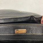 Vintage Bally Black Brown Leather Crossbody Bag Photo 8