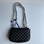 Kendall + Kylie Crossbody Black Mini Purse Quilted Chain Strap NWT Photo 2