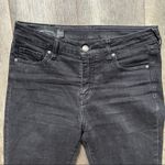 Armani Exchange Super Skinny Jambe Jeans Black Size 28 Photo 5