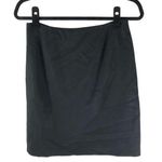 Emporio Armani Pencil Skirt Slit Black Lined US Size 2? Photo 0
