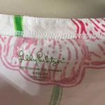 Lilly Pulitzer  medium pink and white top Photo 3