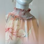 Ryegrass Dress Pink Floral Fit Flare A Line Flowy Dress Size Small. Photo 6