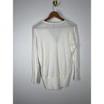 White House | Black Market  Ball Chain Vneck Tunic Sweater SP Small Petite Photo 4