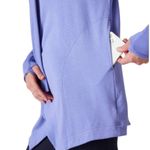 Athleta PRANAYAMA CARDIGAN WRAP DARK ADONIS LAVENDER LOUNGE JACKET TOP YOGA XS Photo 1