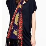 Zadig & Voltaire Wool Blue Rifle Dress Size XS V-Neck Sleeveless Tunic Oversized Photo 0