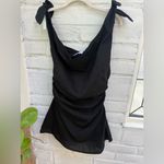 Peppermayo  Exclusive - Amazonia Linen Mini Dress - Black Photo 1