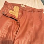 Jason Wu  Designer Faux Leather Front Slit Pants. Size Medium- see photos Photo 5