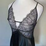 Victoria's Secret VS Sheer Eyelash Lace Satin Slip Nighty Photo 6