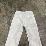 MNG by Mango beige cream cargo utility pants Size 4 Photo 3