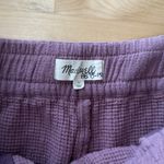 Madewell High-Rise 100% Cotton Waffle Capri Lounge Pant, L Photo 6