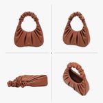 JW Pei  Tan Ruched Hobo Bag Photo 1