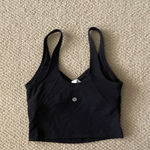 Lululemon Align Tank Black Size 4 Nulu Original Version 2020 Thin Strap Like New Photo 2
