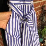 J.Crew  V-neck jumpsuit in striped poplin AP205 sz 2 Photo 5