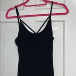 Boohoo  Nancy Strappy Back Bodycon Midi Dress Black Photo 2