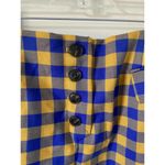 Baum Und Pfedgarten Plaid Checkered Mini Skirt Size 12 Purple Photo 3