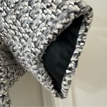 Jarbo Black & Gray Cropped Tweed Blazer Jacket, Size S Photo 4