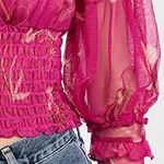 Free People Time for Shine Top Pink Photo 3
