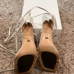 Tony Bianco Revolve  Jenna Sandal In White Sheep Napa Photo 3