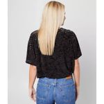 We The Free Free People | Oversized Teddy Boxy Top | XS Photo 2