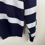 Workshop Republic Clothing Workshop Womens Striped Mon Amour Top Sz Large‎ Graphic Pullover French Comfort Photo 2