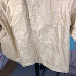 Diane Von Furstenberg  Gold Metallic Ramira Cropped Sleeve Blazer 4 Photo 12