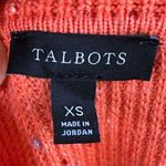 Talbots  Orange Turtleneck Confetti Sweater Size XS Photo 5