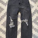 Wild Fable : Dark Washed Ripped Wide Leg Jeans Photo 0