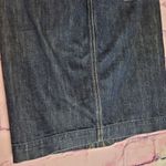 J.Crew  Y2K 2006 DARK WASH BUTTON FRONT DENIM SKIRT 2 Photo 8