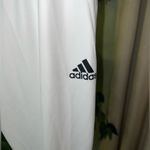 Adidas  Full Length Tapered Leg White and Black NWT Track Pants 2X Photo 2