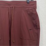 Nike CU4603-273 Bliss Luxe 7/8 Dri-FIT Women's Training Pants Burgundy Size L Photo 9