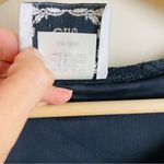 Dressing Clio Vintage Floral Lace & Black Velvet Long Sleeve Maxi Dress size M Size M Photo 12