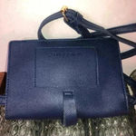 Melie Bianco  Nicky Vegan Leather Mini Crossbody, Navy Photo 4
