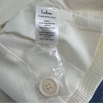 Lulus  Hulda Ivory Textured Button-Front Long Sleeve Blazer size Medium NWT Photo 14