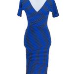 Tracy Reese Plenty By  Womens Slimming Bodycon Dress Blue Size S Minimalist Party Photo 0