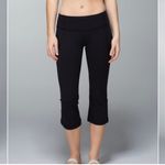 Lululemon Black Gather & Crow Crop Leggings Photo 1