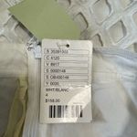 Anthropologie  Eclipse Eyelet Skirt white Size 4 Photo 11