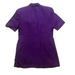 Vintage Oleg Cassini Linen Blend Soort Coat Purple Size 6 Photo 6