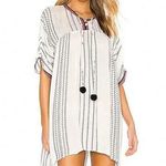PITUSA Lala Dress Coverup White Beachy Coastal Summer Vacation Pool One Size Size M Photo 0